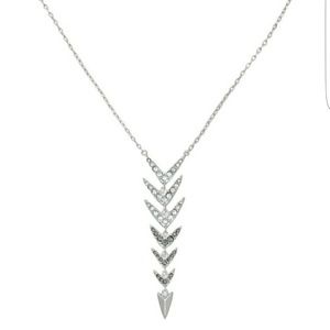 Stella and dot arrow drop necklace