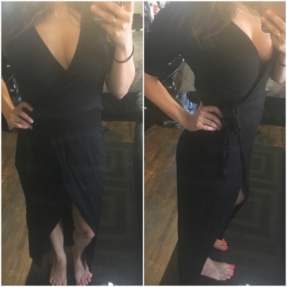 Wrap Maxi Dress