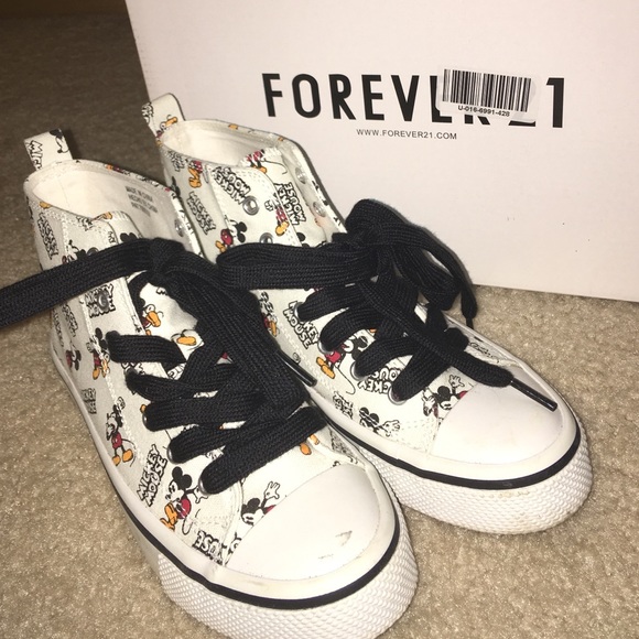 Mickey Mouse High Top Sneakers