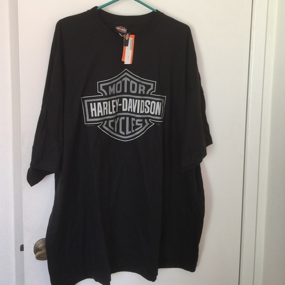 NWT Harley Davidson Black short sleeve shirt. 4XL