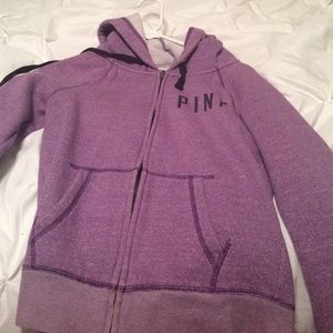Purple love pink jacket