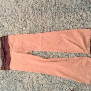 Love pink black and grey sweatpants sz M