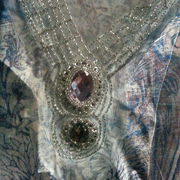 Soft Printed Blouse - Picture 4 of 4