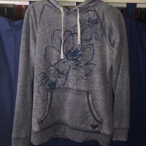 Blue grey hoodie