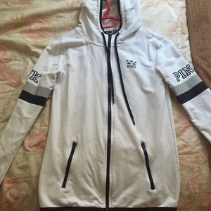 Victoria's Secret Pink White Hoodie