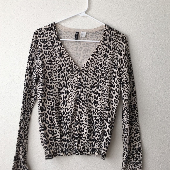 Printed Cardigan