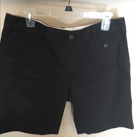 Dockers Black Bermuda Shorts Size 14