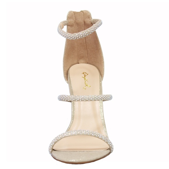 LAST PAIR Sparkle! Strappy High Heel Sandal - Picture 2 of 4