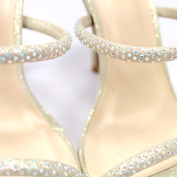 LAST PAIR Sparkle! Strappy High Heel Sandal - Picture 3 of 4