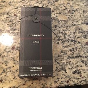 Burberry touch for men. New and perfect as a gift!