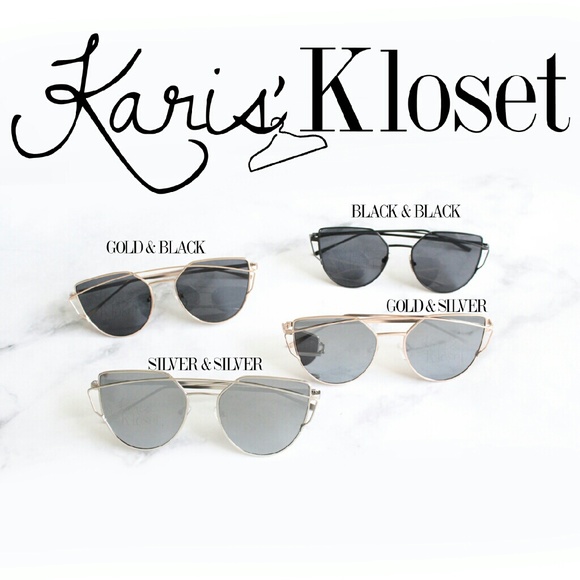 Accessories | Black on black cat eye sunnies - Picture 3 of 4