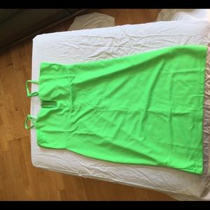 Bright Green Dress