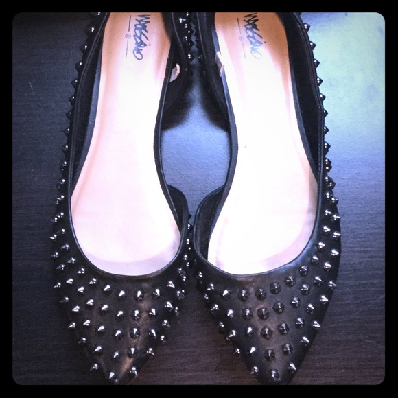 Bad Ass Spiked Flats