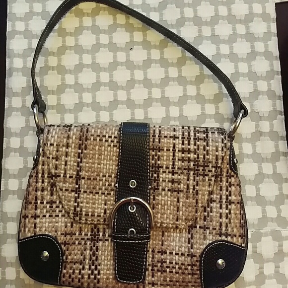 Brown And Black Small Purse