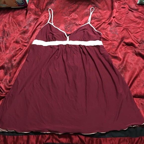Secret Treasures Maroon Night Gown