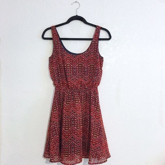 Boho Skater Skirt Dress - Picture 2 of 2