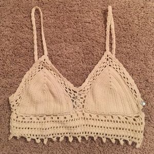Boho Crochet Crop Top
