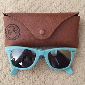 Blue RayBan wayfarers