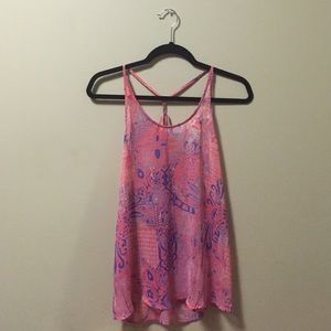 Sheer Paisley Tank