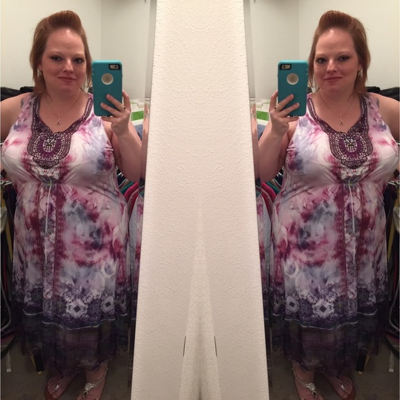 World Unity Handkerchief Hem Dress