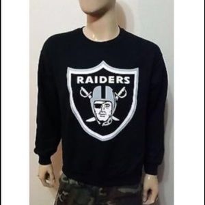 SWEATER RAIDERS. COLOR BLACK