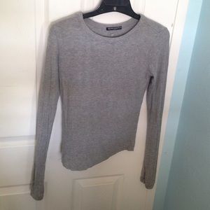Brandy Melville gray long sleeve