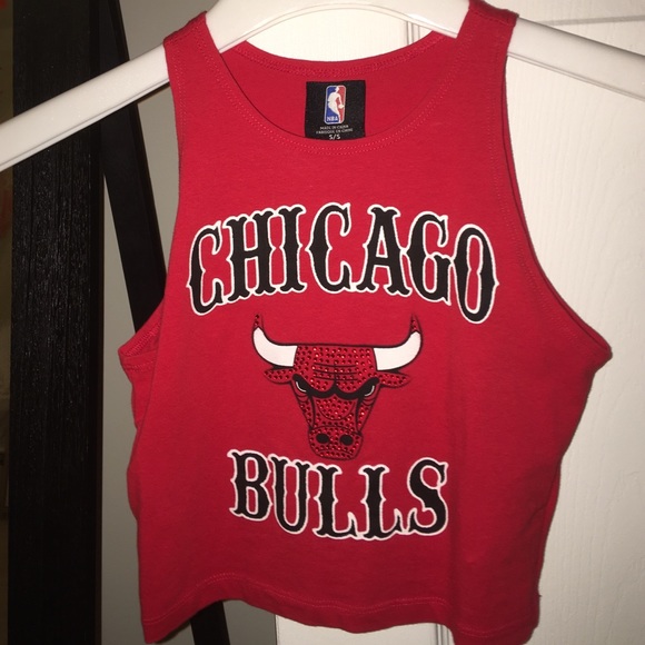 Chicago Bulls crop tank
