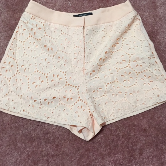 Peach color short