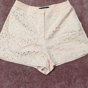 Peach color short