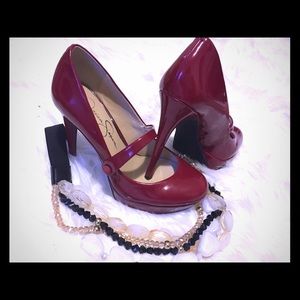 !Removing by Sat! Jessica Simpson candy apple red