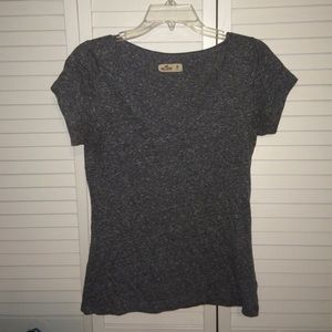 Hollister Gray V-Neck