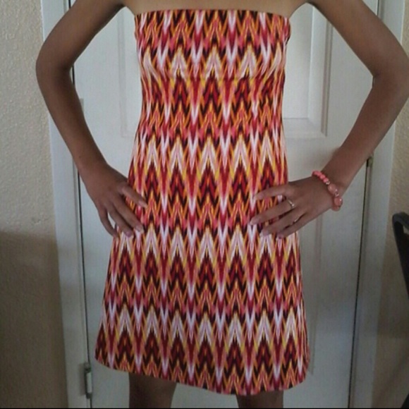 Strapless mini dress - Picture 4 of 4