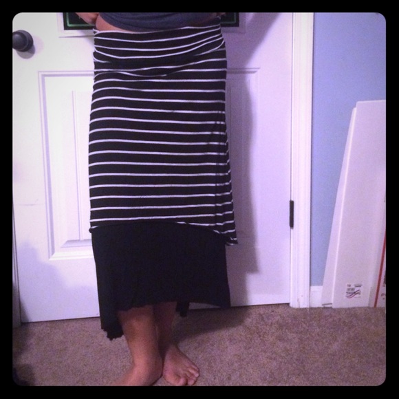 Two cut skirt