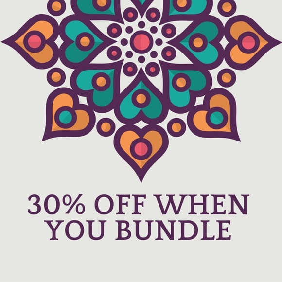 Yes! 30% off when you bundle 2 or more pieces