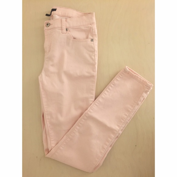 Forever 21 Light Pink Skinny Jeans