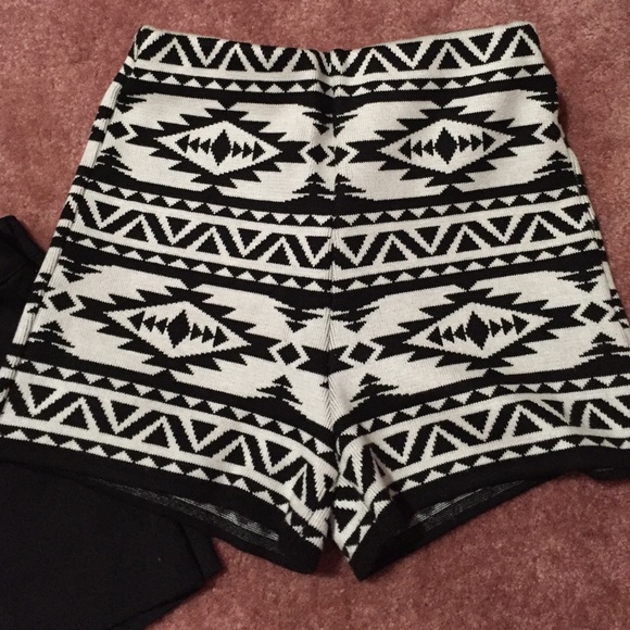 Tribal print shorts