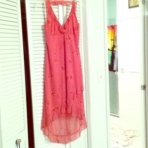 CUTE SUPER FLATTERING CORAL DRESS