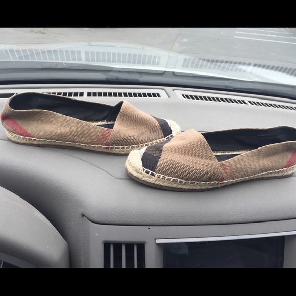 SOLD Preowned Burberry espadrilles
