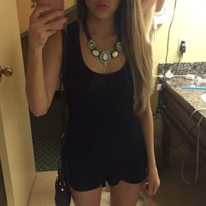 Black Romper/jumpsuit