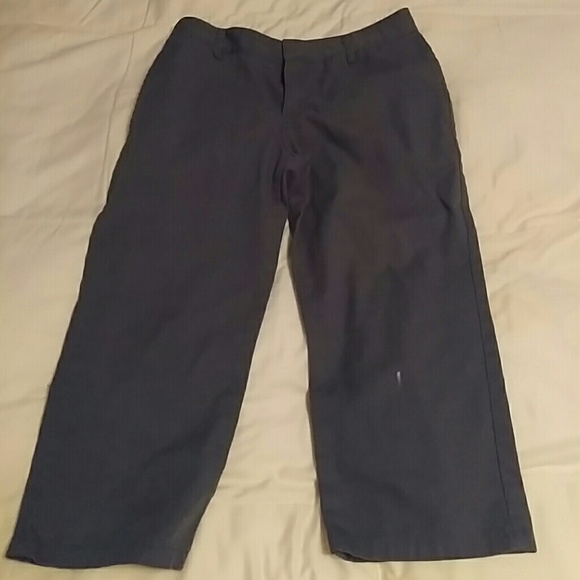 Blue Dickie's Capri Pants - Picture 1 of 3