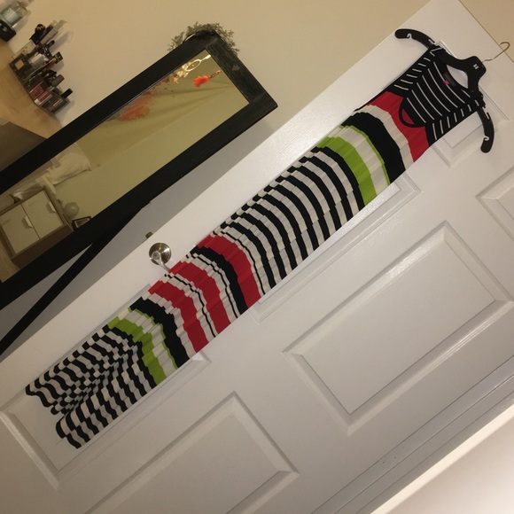 Vince Camuto | BRAND NEW | striped maxi dress