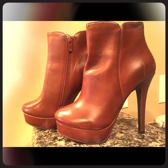 Charles David brown boots