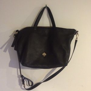 Kate spade black satchel purse