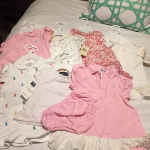 Ralph Lauren infant girl bundle