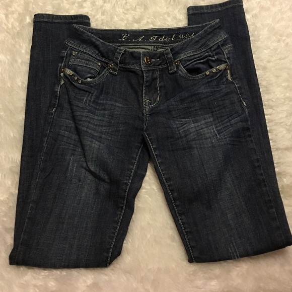L.A. Idol Jeans with crystals