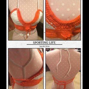 Crochet Bralette/Bikini/Crop/Halter Top B/C Cup