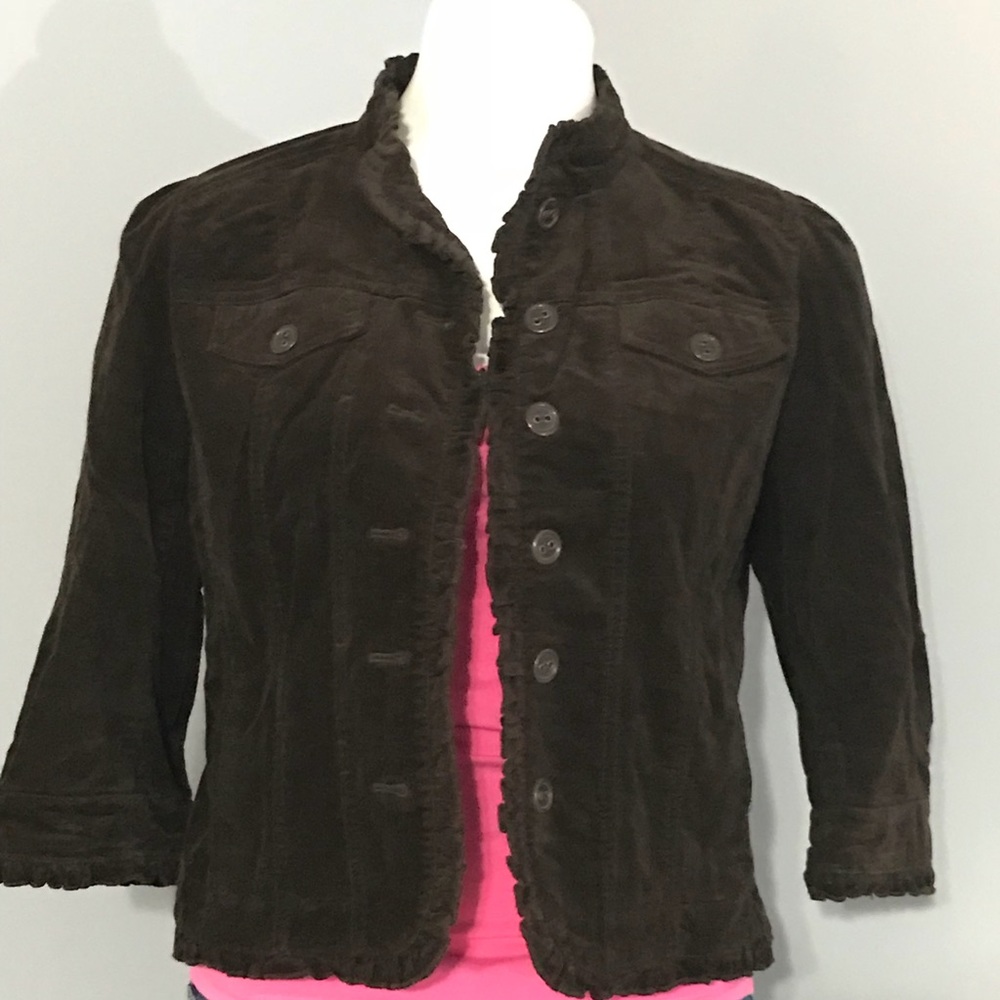 Julie Mitchell💕Cropped Corduroy Jacket