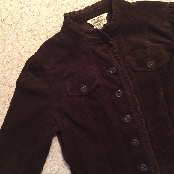 Julie Mitchell💕Cropped Corduroy Jacket - Picture 6 of 7