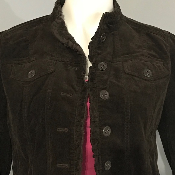 Julie Mitchell💕Cropped Corduroy Jacket - Picture 2 of 7