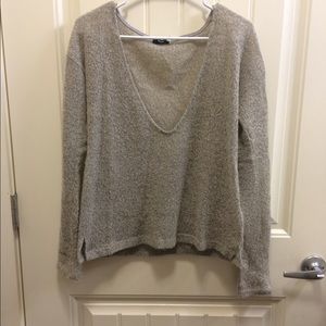 Urban Outfitters Low-Cut Light Sweater